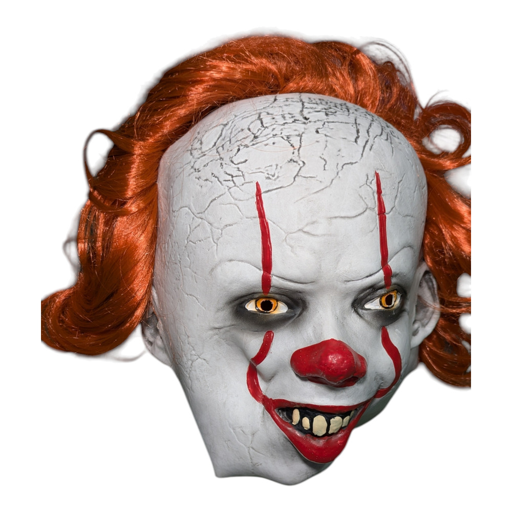 PennyWise IT Clown Mask Very Realistic Halloween Outfit Collector